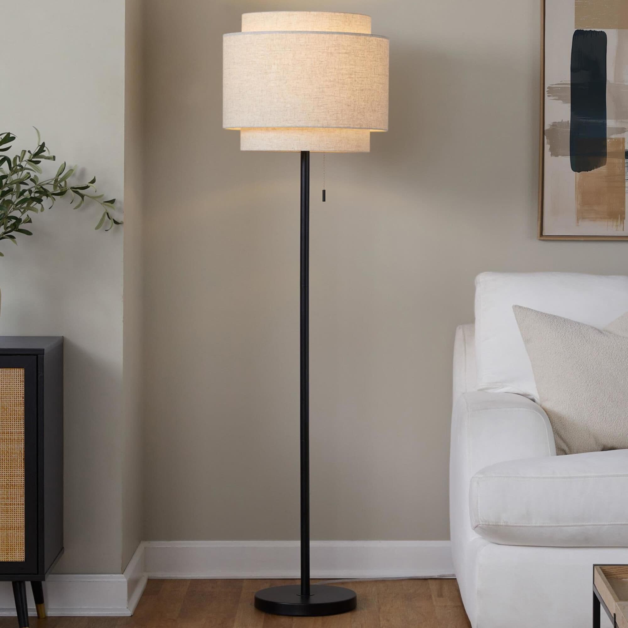 Tiered floor lamp hot sale