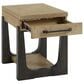 Emerald Home Furnishings Sutton Place Chairside Table in Caramel and Cocoa, , large