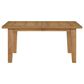 Crystal City Sommerset 7-Piece Rectangular Dining Set in Natural Oak and Black, , large