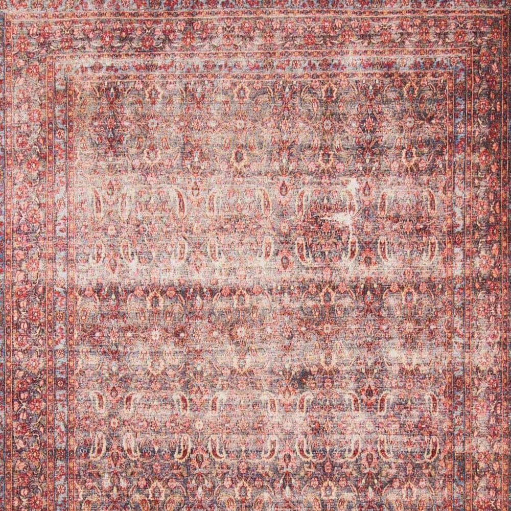 Loloi Loren LQ-05 5&#39; x 7&#39;6&quot; Eggplant and Crimson Area Rug, , large
