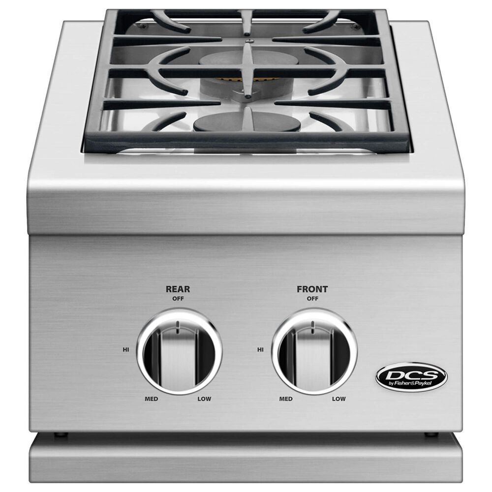 DCS 14" Natural Gas Double Side Burner in Stainless Steel, , large