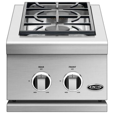 DCS 14" Natural Gas Double Side Burner in Stainless Steel, , large