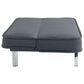 Lifestyle Solutions Toni Convertible Sofa in Charcoal, , large