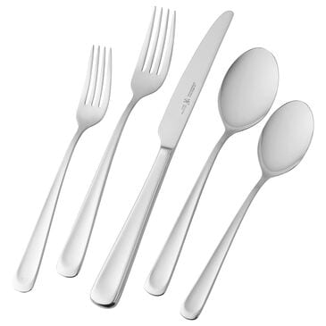 Zwilling Silvano 45-Piece Flatware Set in Stainless Steel, , large