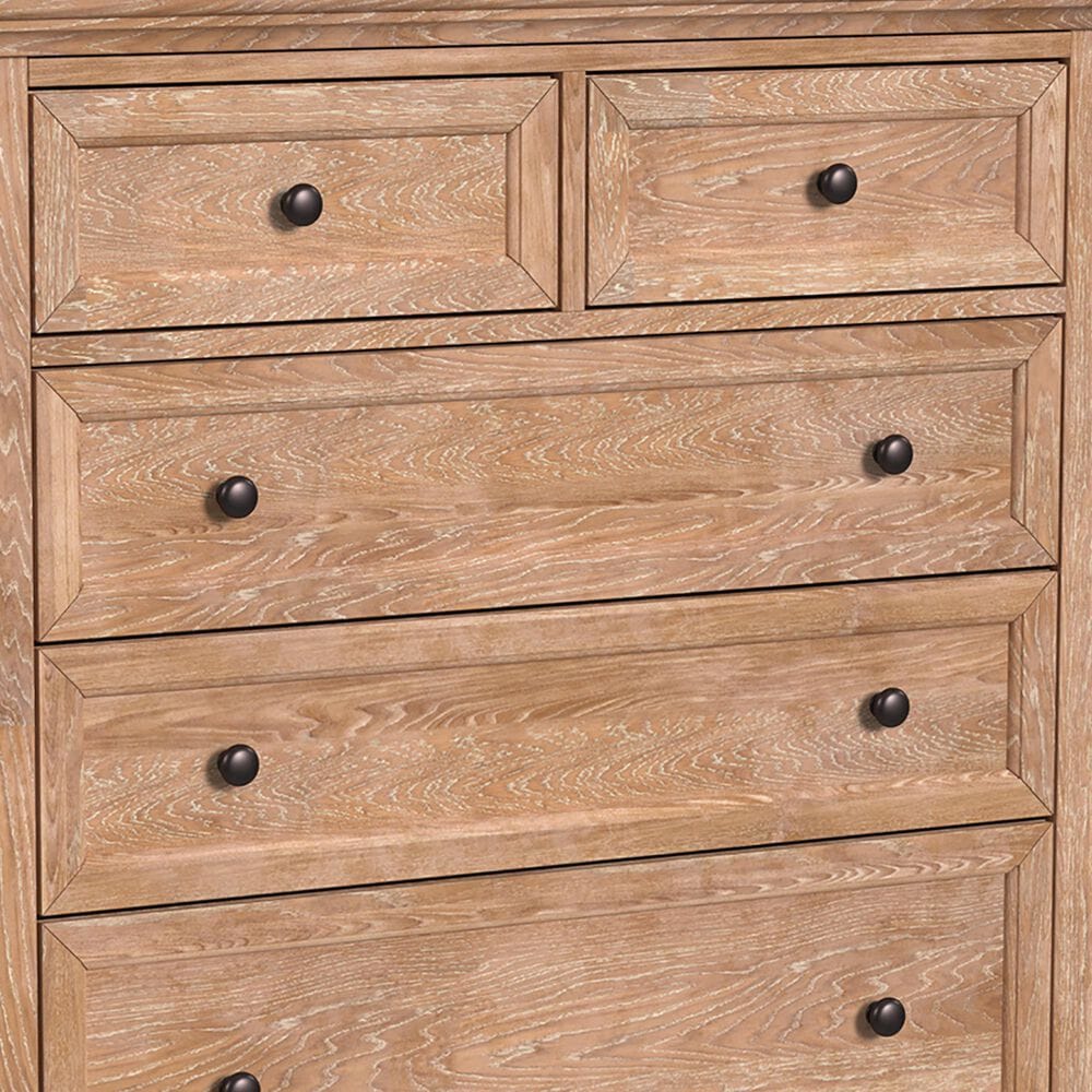 Hawthorne Furniture San Mateo 6-Drawer Chest in Wheat, , large