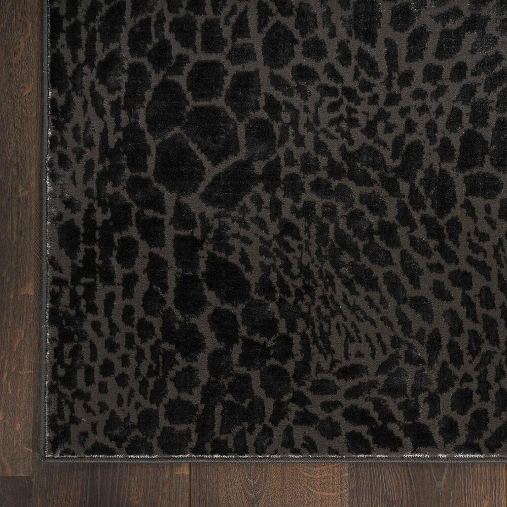 Nourison Desire Charcoal and Silver 9&#39; x 12&#39; Area Rug, , large