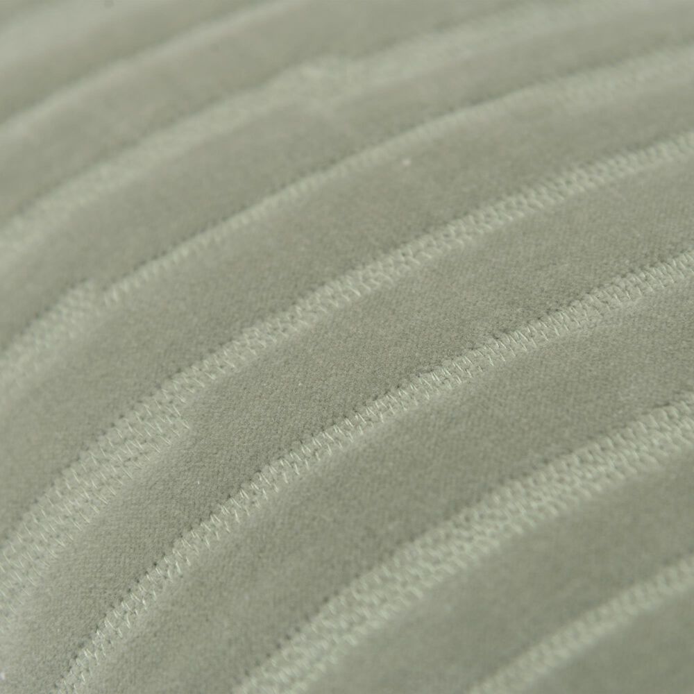Rizzy Home 14&quot; x 26&quot; Striped Down Filled Lumbar Pillow in Green, , large