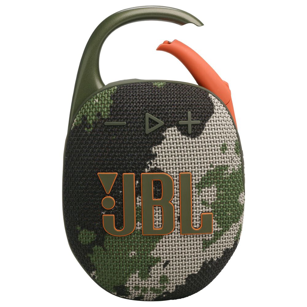 JBL Clip 5 Portable Waterproof Bluetooth Speaker in Squad, , large