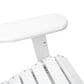 Hearth and Haven Maliu Outdoor Folding Adirondack Chair with Extendable Leg in White, , large