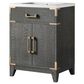 Lexora Home Laurel 24" Single Bathroom Vanity in Black Oak with White Acrylic Top and Rectangular Sink, , large