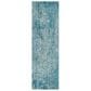 Safavieh Evoke EVK256C 2"2" x 15" Blue and Ivory Runner, , large