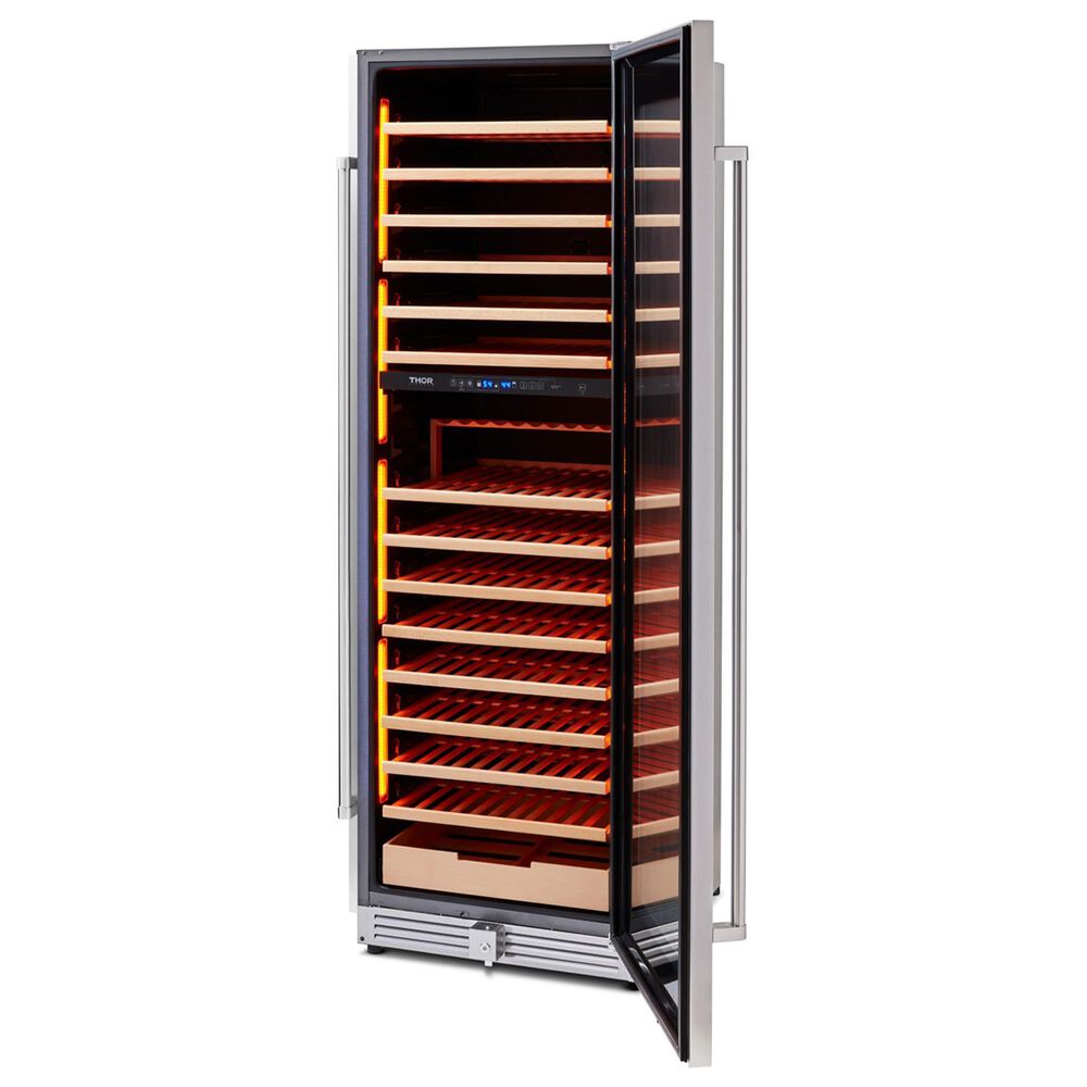 Thor Kitchen 24&quot; Dual Zone Wine Cooler in Stainless Steel, , large