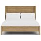 Shannon Hills Davie King Wood Panel Bed in Pale Oak, , large