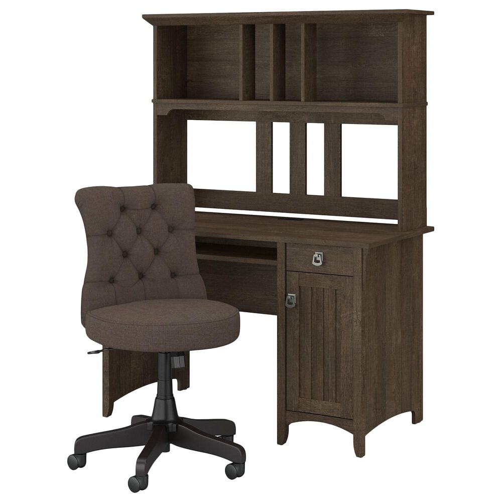 Bush Salinas 3 Piece Office Desk Set in Ash Brown, , large