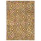 Oriental Weavers Malibu 2" x 3" Gold and Multicolor Area Rug, , large