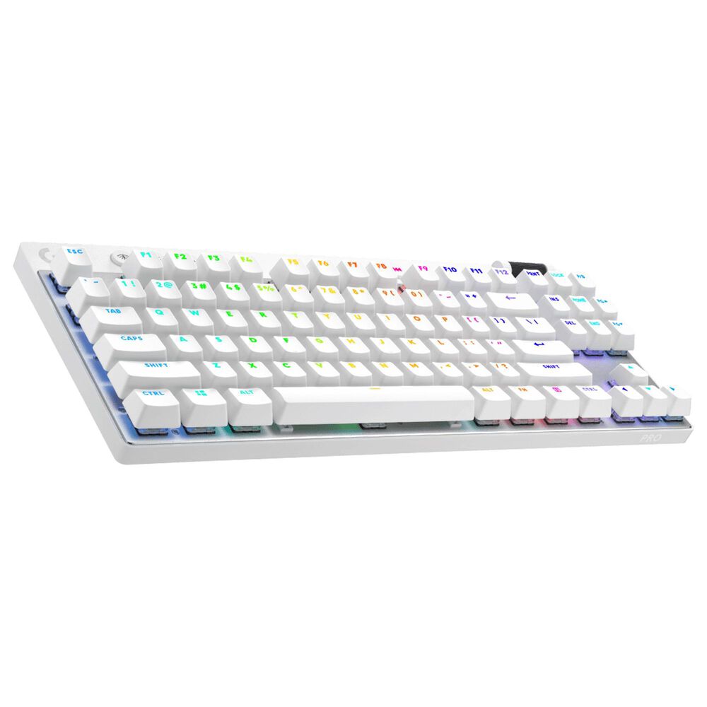 Logitech G ProX TKL Wireless Gaming Keyboard Tactile in White, , large