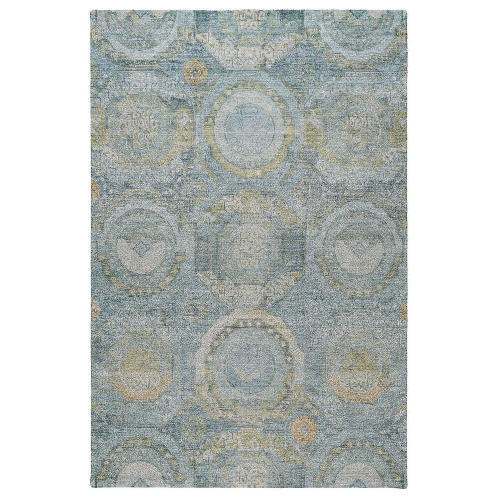 Dalyn Rug Company Tabrook TB14 Blue 9" x 12" Area Rug, , large