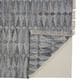 Feizy Beckett 8" x 10" Inky Gray and Beige Area Rug, , large