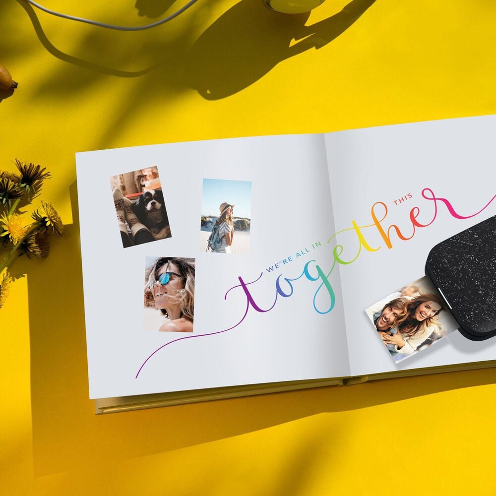 HP Sprocket 2&quot; x 3&quot; Premium Zink Sticky Back Photo Paper in White, , large