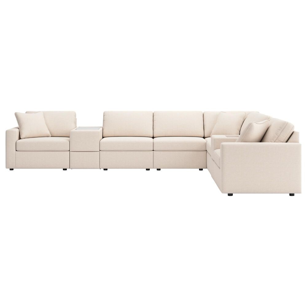 Ashley ModMax 8-Piece L-Shaped Sectional in Oyster, , large