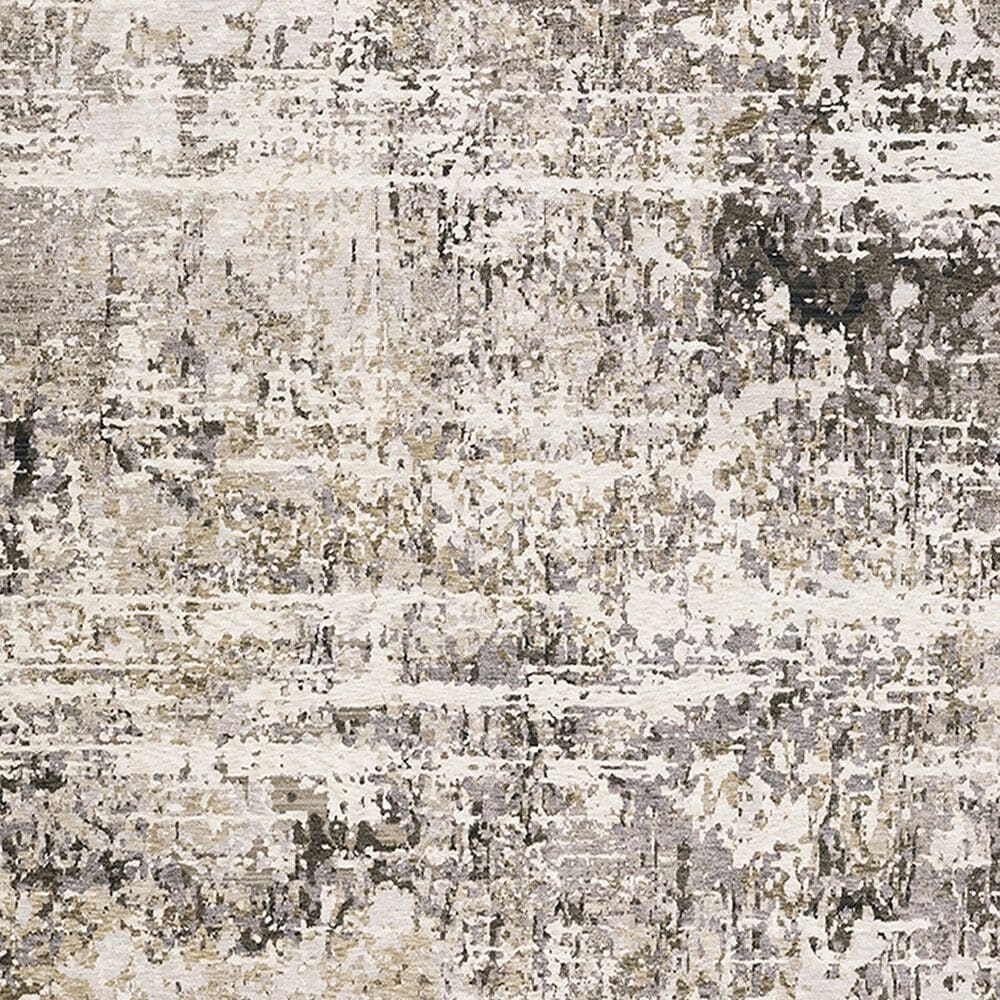 Oriental Weavers Nebulous Chaos 9&#39;10&quot; x 12&#39;10&quot; Grey Area Rug, , large