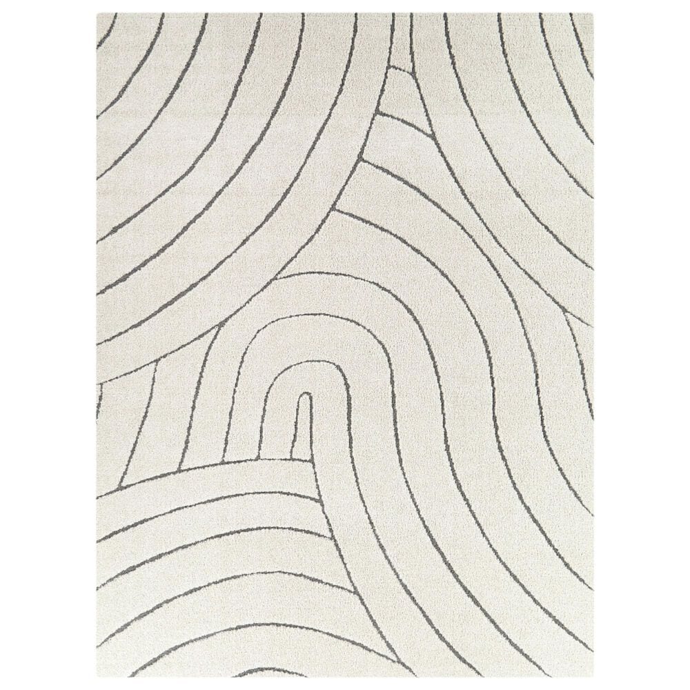 Balta Rugs Kipling 5"3" x 7" Cream Area Rug, , large