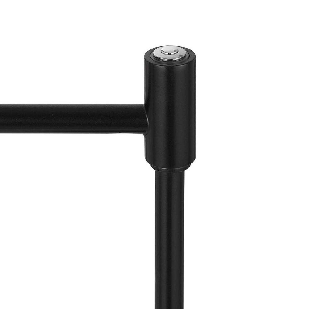 Cal Lighting Clemson Swing Arm Adjustable Floor Lamp in Dark Bronze, , large