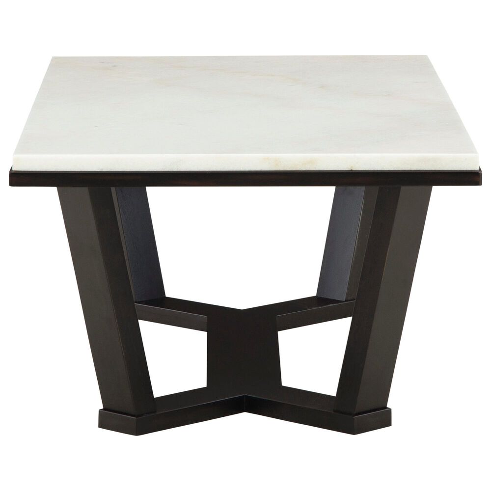 Ashley Frostead Coffee Table in White and Dark Espresso, , large