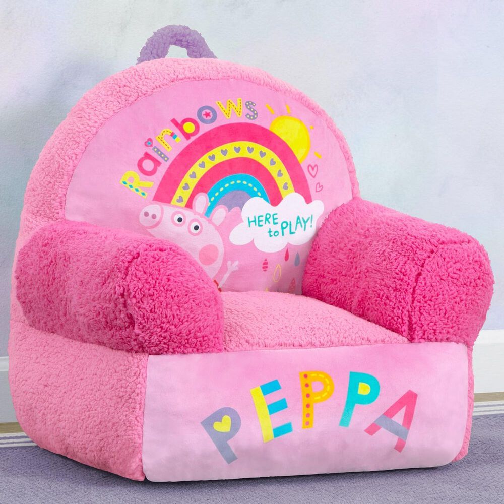 Delta Children Peppa Pig Cozee Buddy Chair in Pink, , large