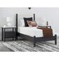 Ashley Cadmori Twin Panel Bed in Black, , large