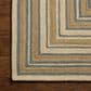 Chris Loves Julia x Loloi Alfie Natural and Multicolor 2"3" x 3"9" Area Rug, , large