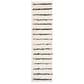 Safavieh Venus Shag VNS604A 2"2" x 8" Ivory and Black Runner, , large