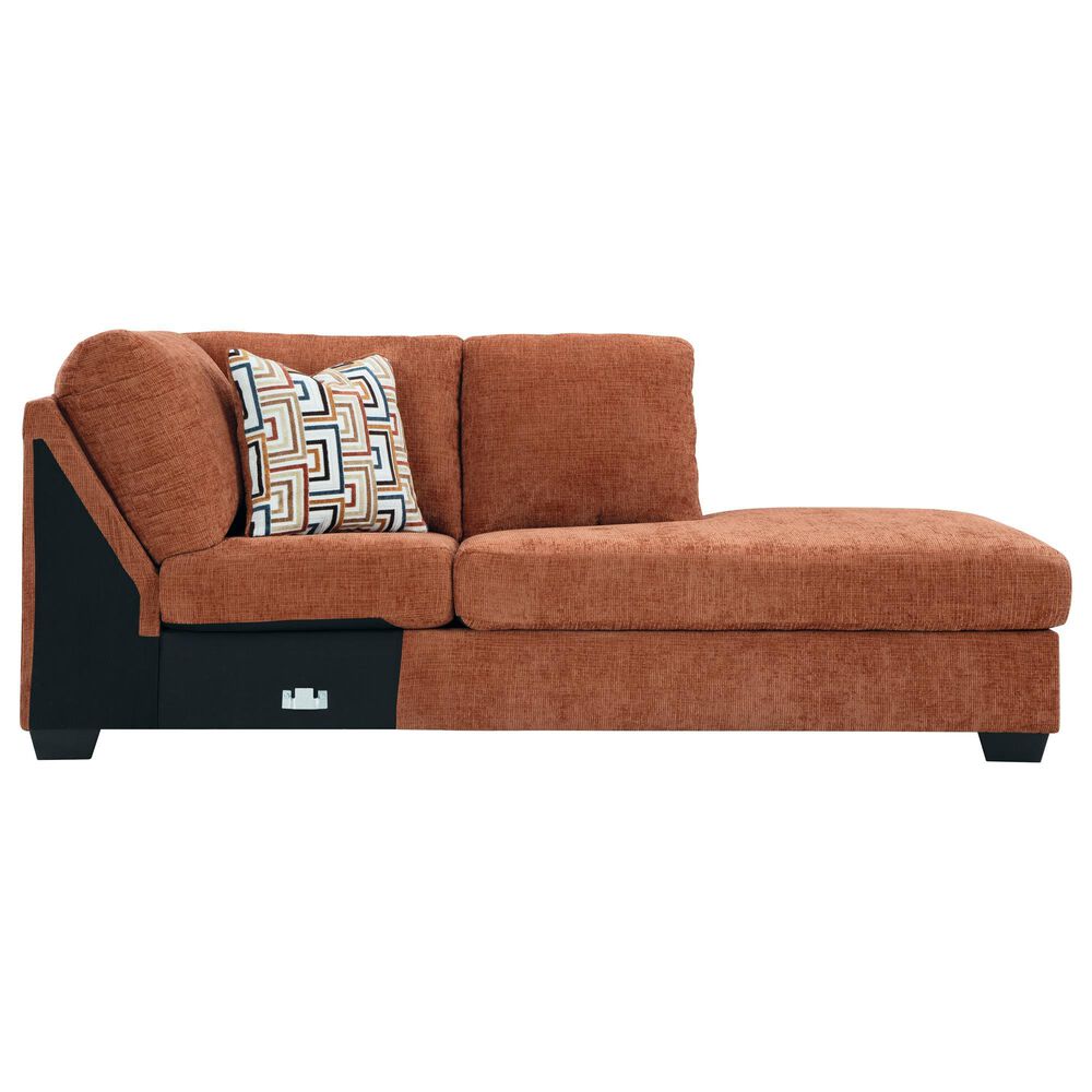 Ashley Aviemore 2-Piece Sectional with Right-Facing Chaise in Spice, , large