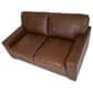 Bordeaux & Co Florence Stationary Sofa and Loveseat Set in Academy Hickory, , large