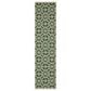 Oriental Weavers Havana Ivory and Green 1"10" x 7"3" Indoor/Outdoor Runner, , large