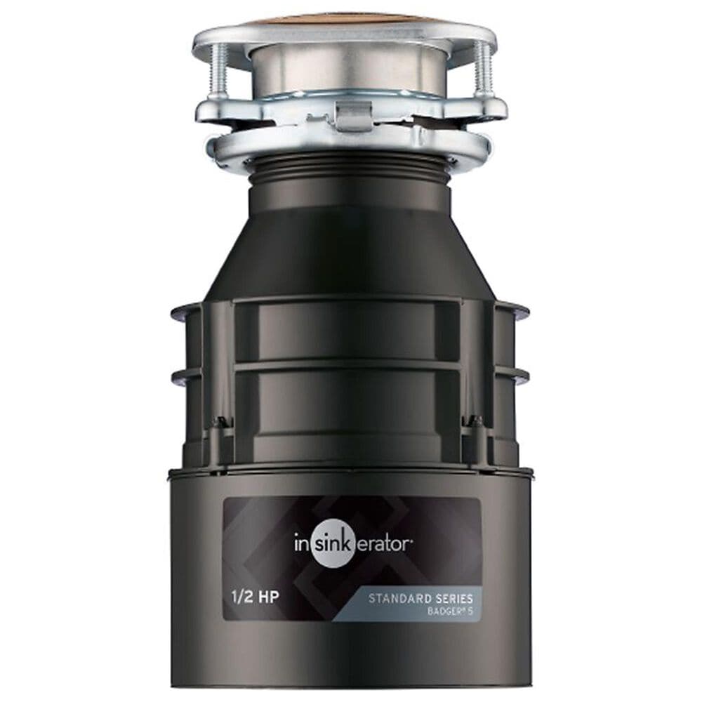 InSinkerator Badger 5 1/2 HP Garbage Disposal with Cord in Waterborne Gray Enamel, , large