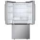 LG 21 Cu. Ft. French Door Refrigerator in PrintProof Stainless Steel, , large