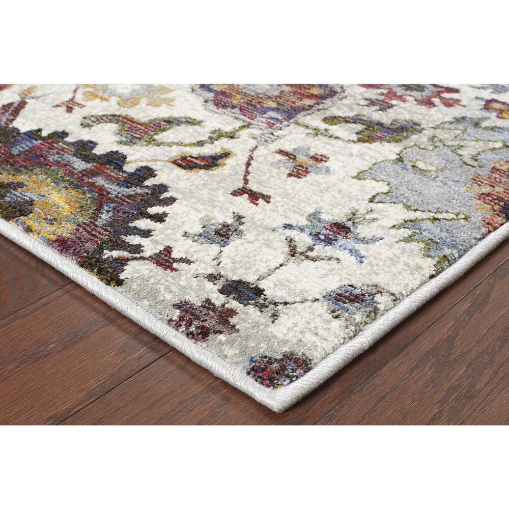 Oriental Weavers Andorra 7129A 2&#39;6&quot; x 12&#39; Stone Runner, , large