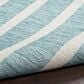 Nourison Positano POS03 Aqua and Ivory 7" x 10" Indoor/Outdoor Area Rug, , large
