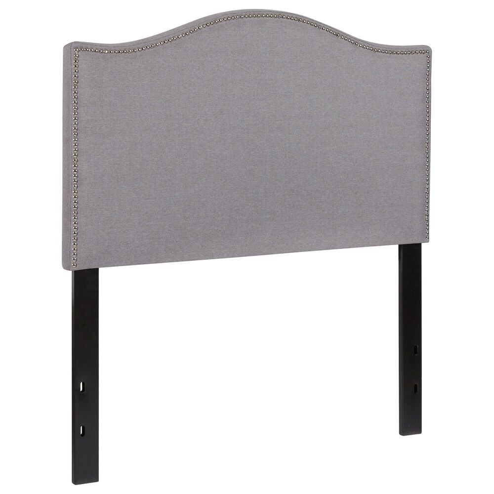 Flash Furniture Lexington Twin Headboard in Gray, , large