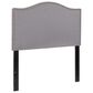 Flash Furniture Lexington Twin Headboard in Gray, , large