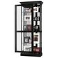 Howard Miller Curio Berends 2 Way Slider in Black Satin, , large