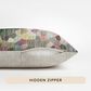 Dalyn Rug Company Kaleidoscope 22" Square Throw Pillow in Cactus, Olive, Plum, Pink, Teal, Purple and Brown, , large