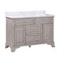 Aurafina Wainwright 48" Vanity with Top and Sink in Old Harbor Gray, , large