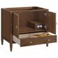 James Martin Vanities Myrrin 36" Vanity in Mid-Century Walnut with 3 cm Eternal Marfil Quartz Top, , large