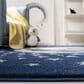 Safavieh Carousel Outer Space 5"3" x 7"6" Navy and Grey Kids Area Rug, , large