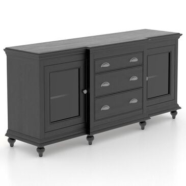 Declan Dining 2-Door Buffet in Black, , large