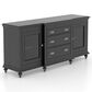 Declan Dining 2-Door Buffet in Black, , large