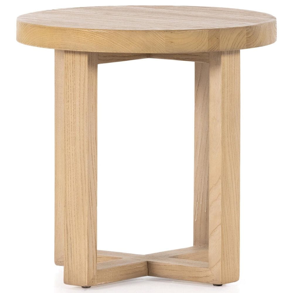 Four Hands Liad End Table in Natural Nettlewood, , large