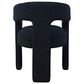 Waltham Sven Upholstered Dining Arm Chair in Black, , large
